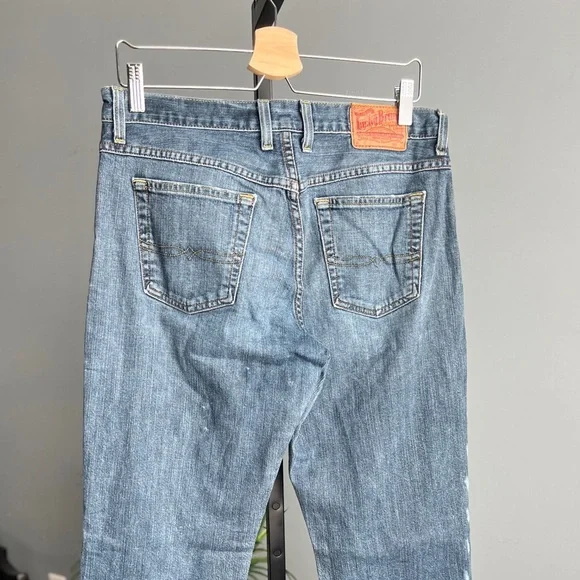 Lucky Brand by Gene Montesano Women’s Stretch Button Fly Boot Cut Jeans Pants 10 - Picture 5 of 6